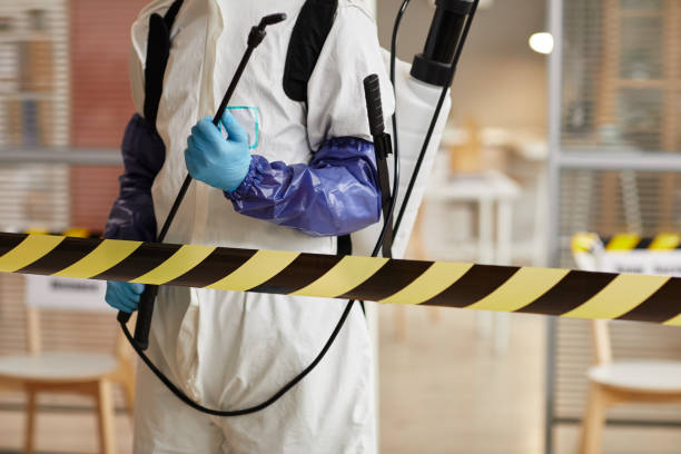 Professional Odor Removal technician working in Fairfield, NE